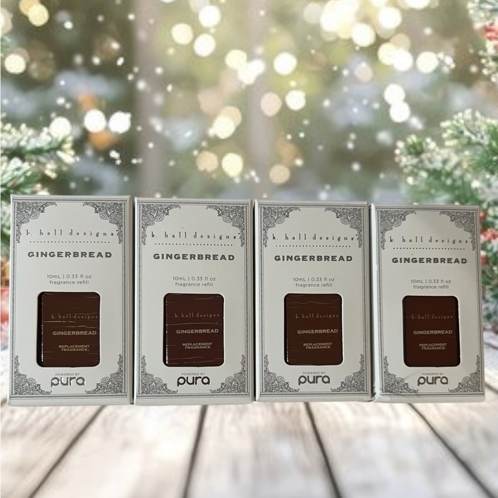 k. hall designs Gingerbread Scent Refill by Pura - Brown